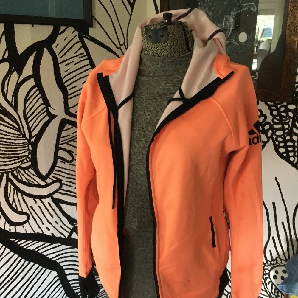 Tangerine Adidas Hoodie